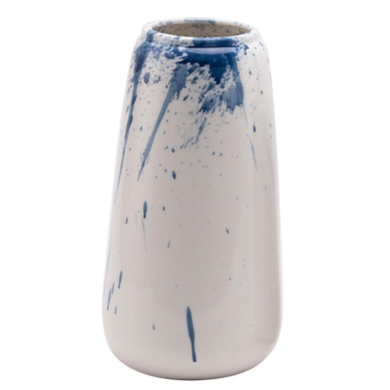 Ink Splashing Ceramic Vase Living Room Decoration Ornaments - Pacisia