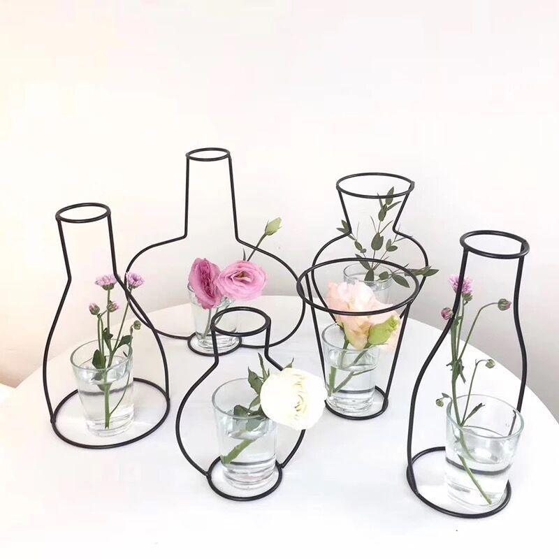 Iron Arts and Crafts Iron Wire Vase Ornaments - Pacisia