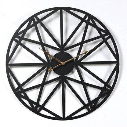 Iron wall clock living room silent wall clock - Pacisia