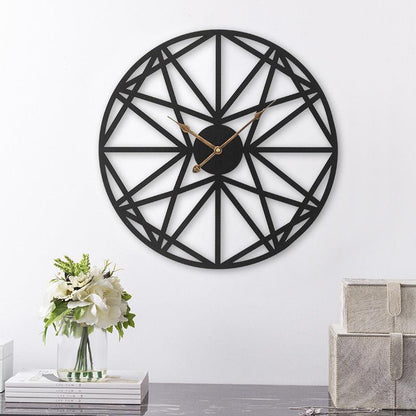 Iron wall clock living room silent wall clock - Pacisia