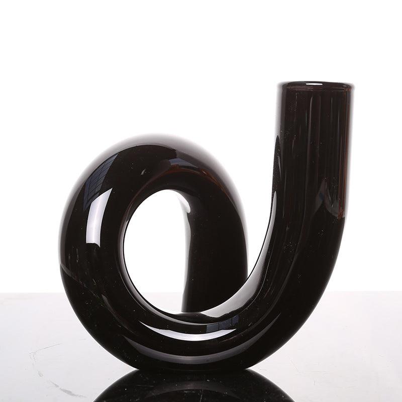 Irregular Creative Strange Shape Glass Vase Living Room Art Decoration - Pacisia
