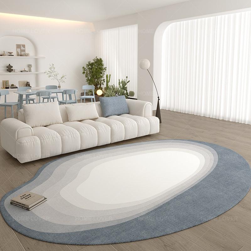 Irregular Shaped Simple Bedroom Household Carpet - Pacisia