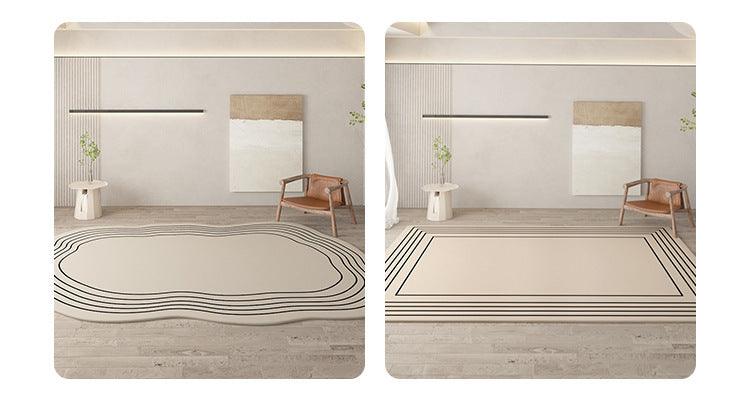 Irregular Water Absorbing And Anti Slip Imitation Cashmere Carpet - Pacisia