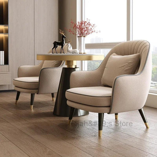 Italian Bar Stools Accent Living Room Chairs Makeup Dressing Backrest Design Sofa Chairs Beauty Salon Stoelen Home Furniture - Pacisia