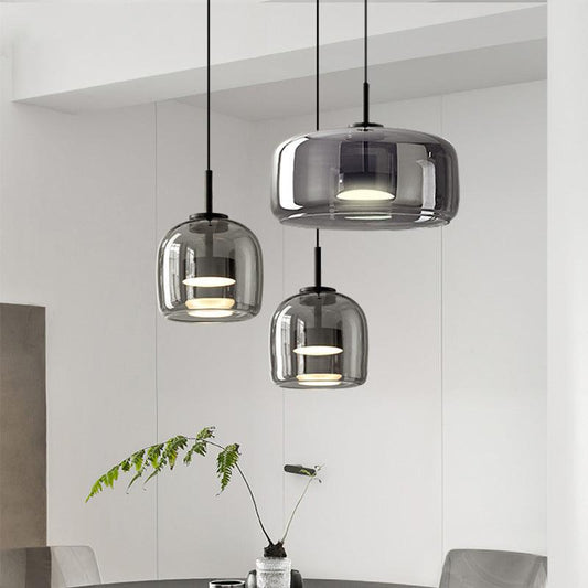 Italian Minimalist Ashtray Glass Bedroom Bedside Chandelier - Pacisia
