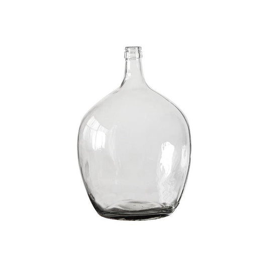 Japanese Bell Horse Drunk Wood Nantian Bamboo Nordic Style Simple Thin Mouth Big Belly Bottle Vase Transparent Indoor Flower Arranging Device - Pacisia