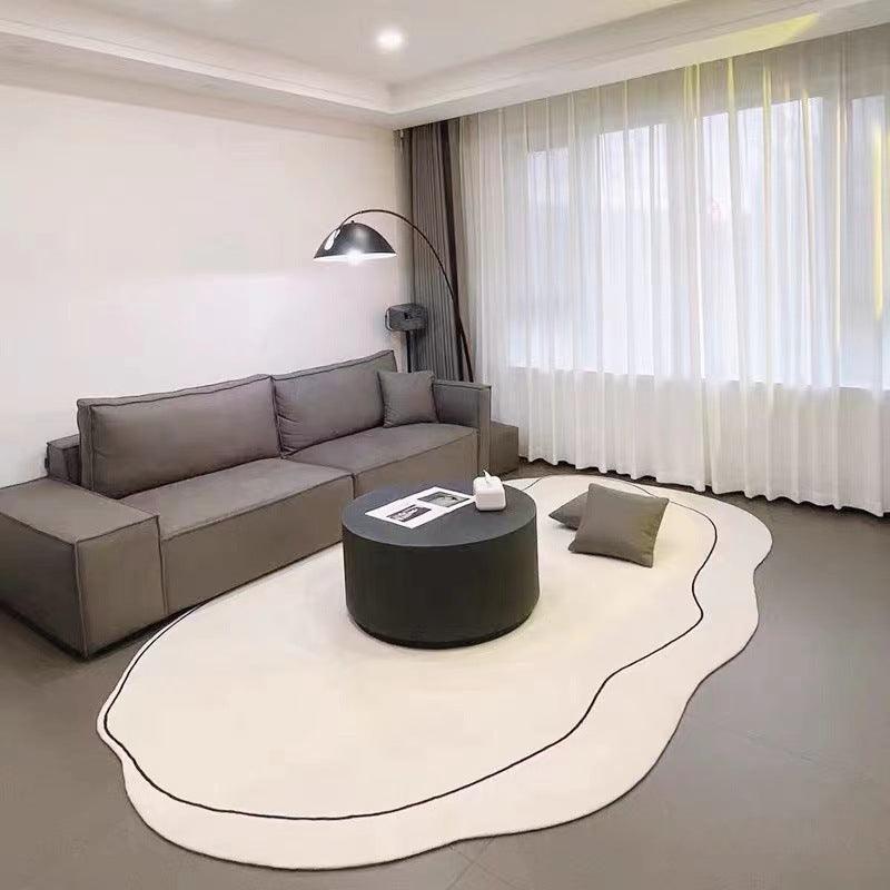 Japanese Minimalist Living Room Cashmere Carpet - Pacisia