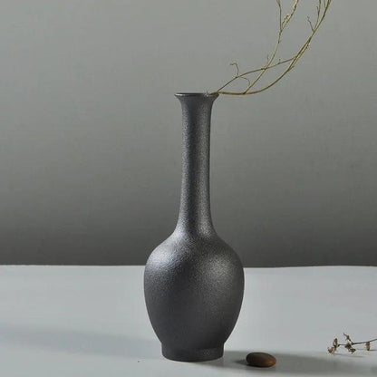 Black Glaze Vase - Pacisia