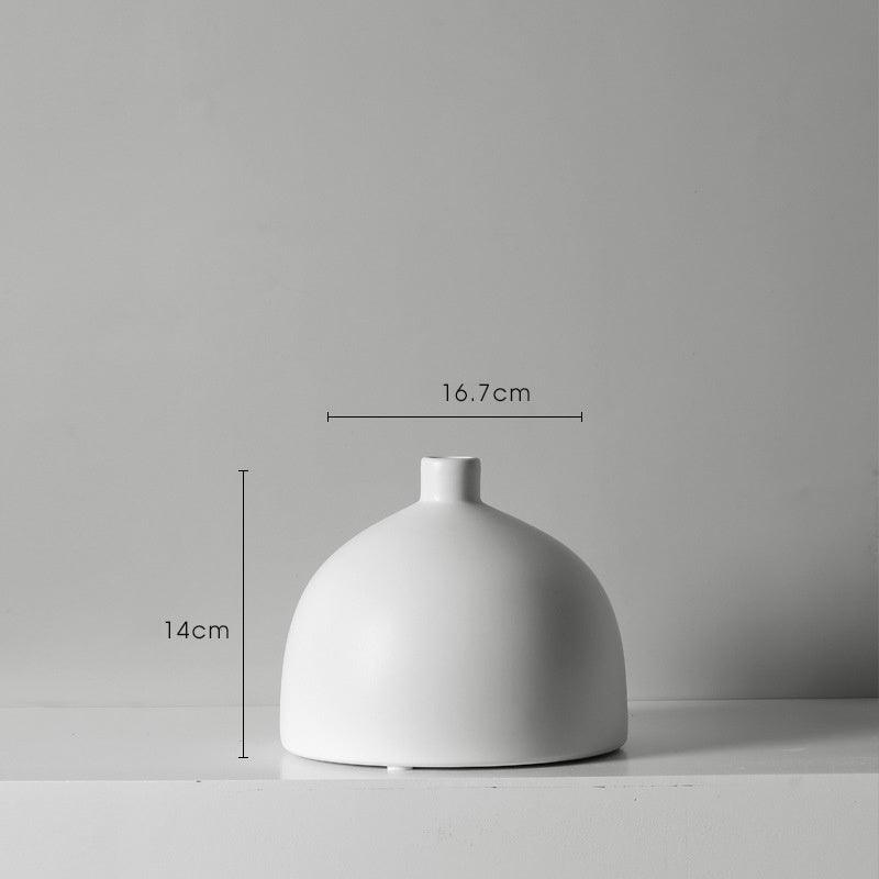 Japanese Zen Ceramic Dried Flower Vase Decoration - Pacisia