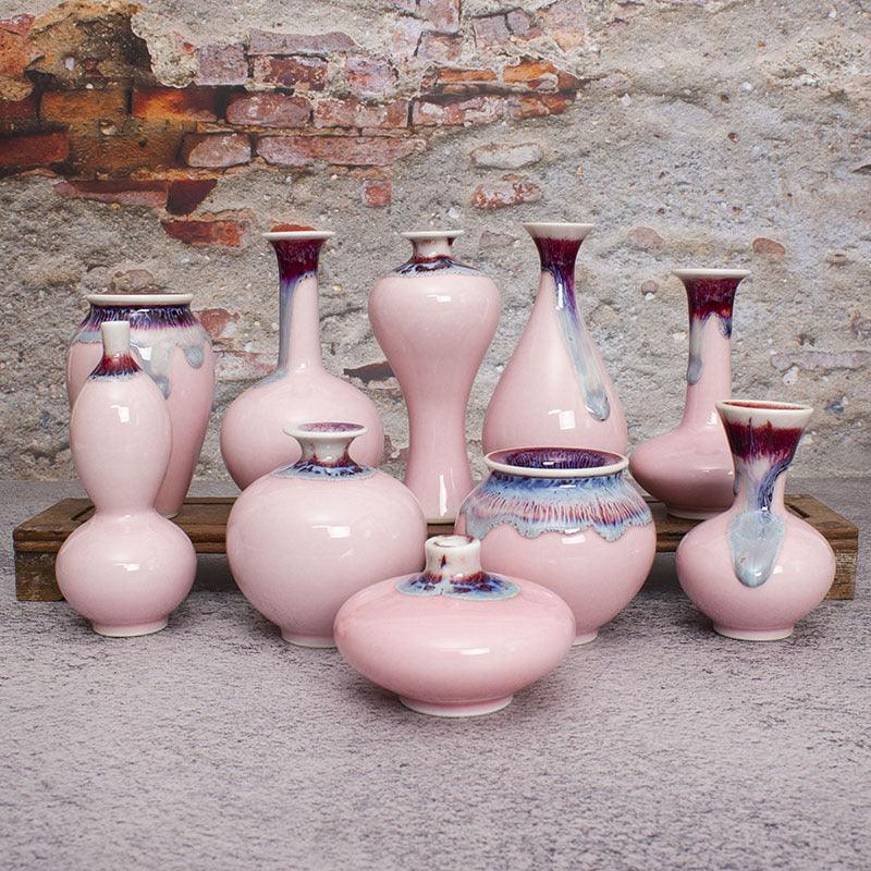 Jingdezhen Ceramic Vase Ice Crack Kiln Baked - Pacisia