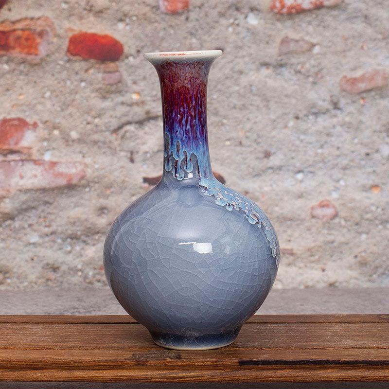 Jingdezhen Ceramic Vase Ice Crack Kiln Baked - Pacisia