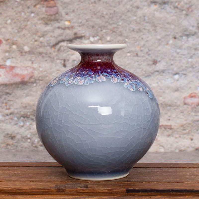 Jingdezhen Ceramic Vase Ice Crack Kiln Baked - Pacisia