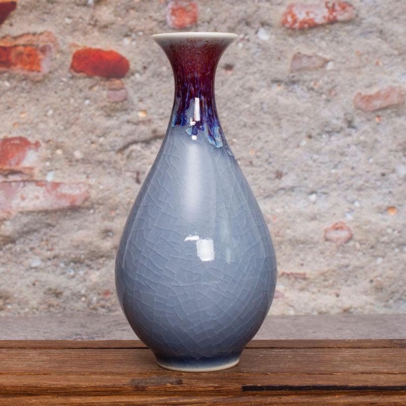 Jingdezhen Ceramic Vase Ice Crack Kiln Baked - Pacisia