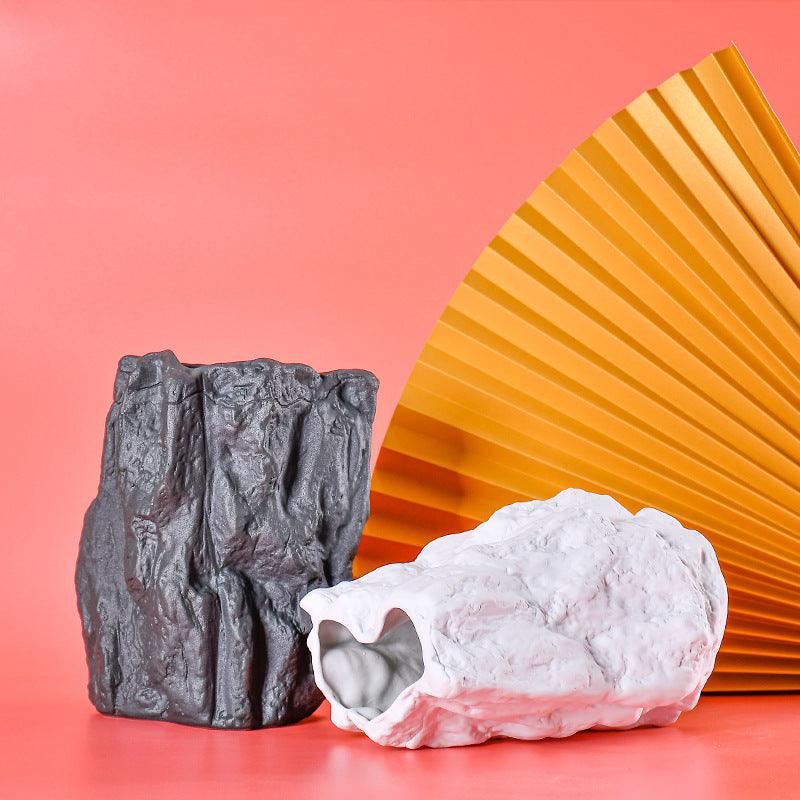 Jingdezhen Ceramic Vase Simple Style Home Decoration Artwork - Pacisia