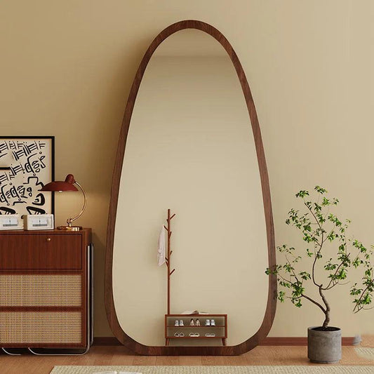 Large Full Body Mirror Dressing Adhesive Flexible Bathroom Mirrors 360 Circular Shower Vintage Room Design Dekor Home Light - Pacisia
