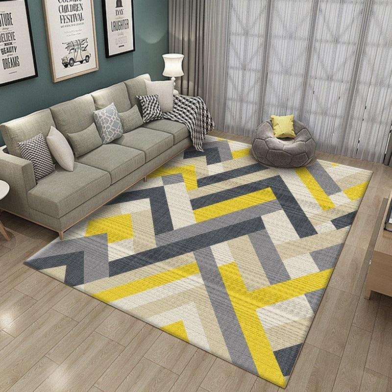Large Home Furry Living Room Bedroom Carpet - Pacisia