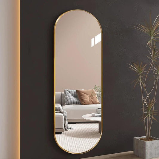 Large House Wall Mirrors Vintage Frame Living Room Nordic Wall Mirrors Toilet Luxury Espejos Cuerpo Completo Home Decorations - Pacisia