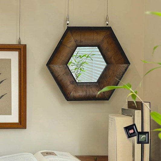 Large Wall Mirror Big Art Decorative Mirrors Home Decoration Luxury Bathroom Design Handle Modern Living Room Home Decor Vintage - Pacisia