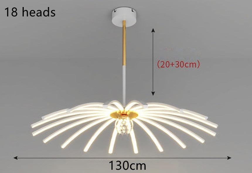 Led Chandelier In Dining Room Bedroom - Pacisia