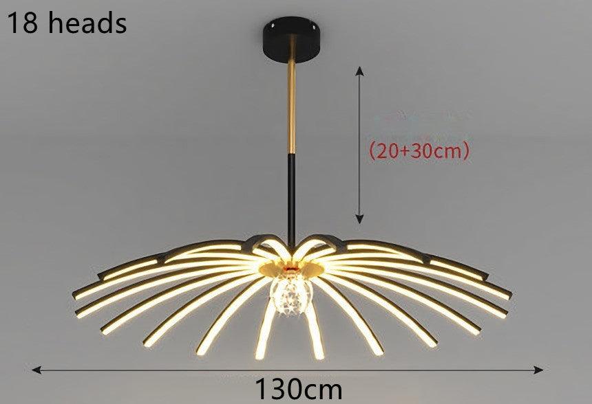 Led Chandelier In Dining Room Bedroom - Pacisia