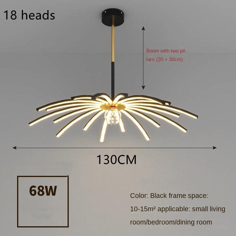 Led Chandelier In Dining Room Bedroom - Pacisia