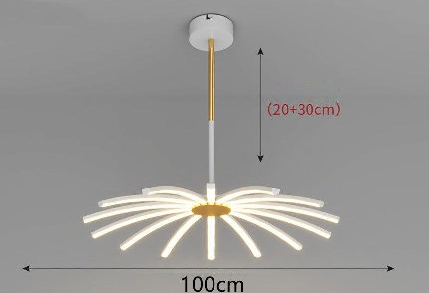Led Chandelier In Dining Room Bedroom - Pacisia