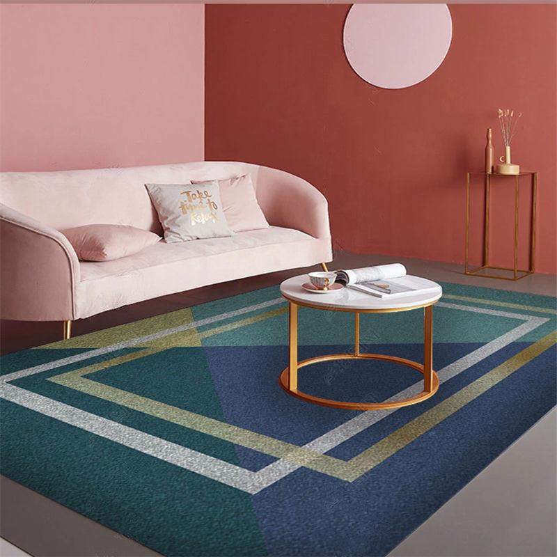 Light Color Luxury Bedroom Bedside Carpet Mat - Pacisia