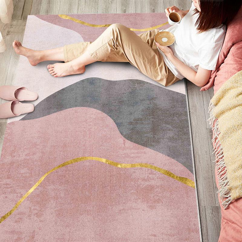 Light Color Luxury Bedroom Bedside Carpet Mat - Pacisia