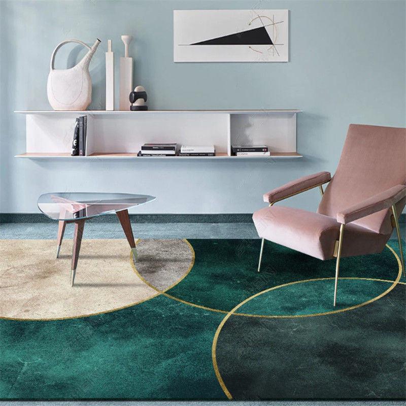 Light Color Luxury Bedroom Bedside Carpet Mat - Pacisia