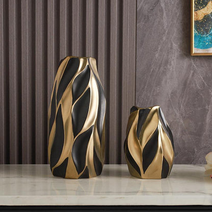 Light Luxury Advanced Creative Living Room Decoration Ceramic Vase - Pacisia