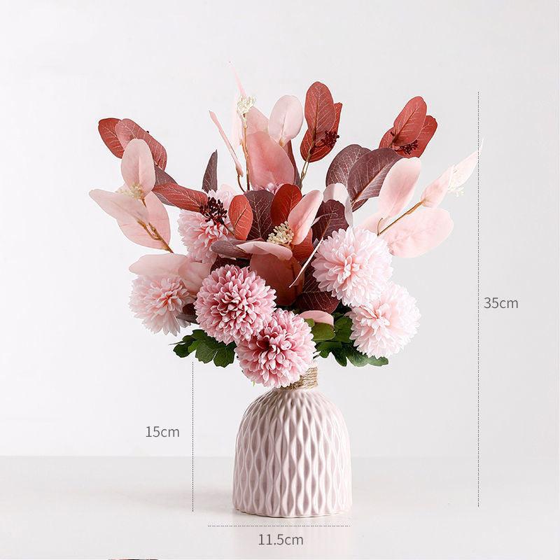 Light Luxury Ceramic Vase Decoration Living Room Bedroom Room Female Decoration - Pacisia