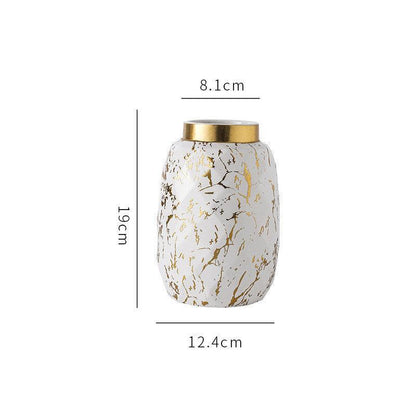 Light Luxury Creative Living Room Ceramic Vase - Pacisia