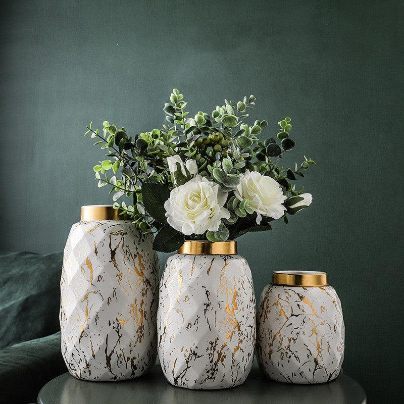 Light Luxury Creative Living Room Ceramic Vase - Pacisia