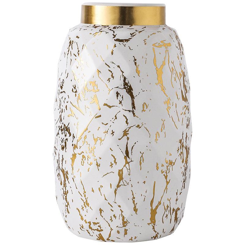 Light Luxury Creative Living Room Ceramic Vase - Pacisia