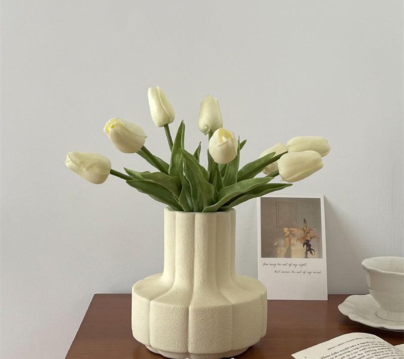 Light Luxury Vase Decoration Living Room Flower Arrangement Ins Style Ceramic Bottle - Pacisia
