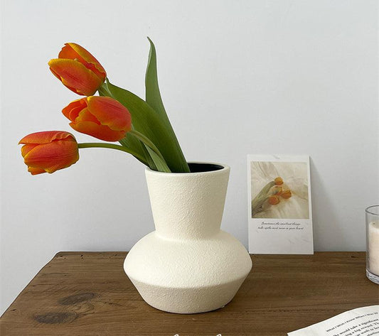 Light Luxury Vase Decoration Living Room Flower Arrangement Ins Style Ceramic Bottle - Pacisia