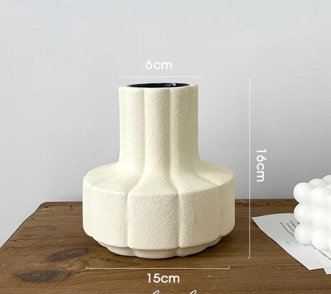 Light Luxury Vase Decoration Living Room Flower Arrangement Ins Style Ceramic Bottle - Pacisia