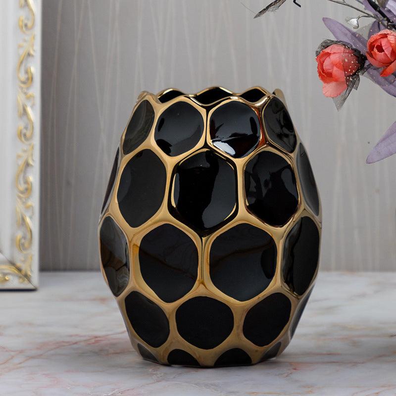 Light Luxury Vase Decoration Living Room Flower Arrangement - Pacisia