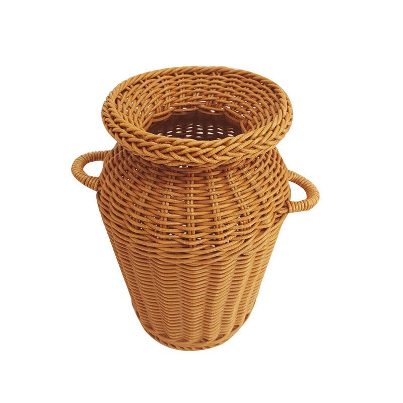 Living Dining Room Rattan Floor Vase Ornament - Pacisia