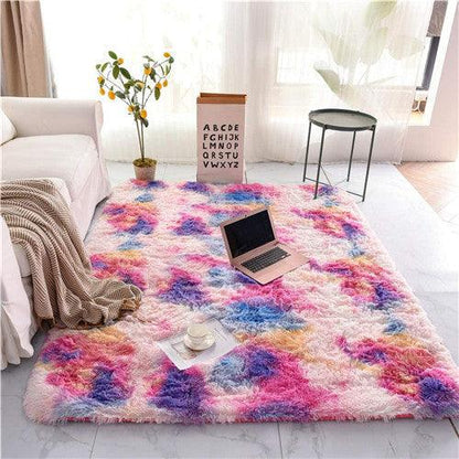 Living Room Carpet Bedroom Bedside Full Room Coffee Table Under Bed Plush Blanket Floor Mat - Pacisia