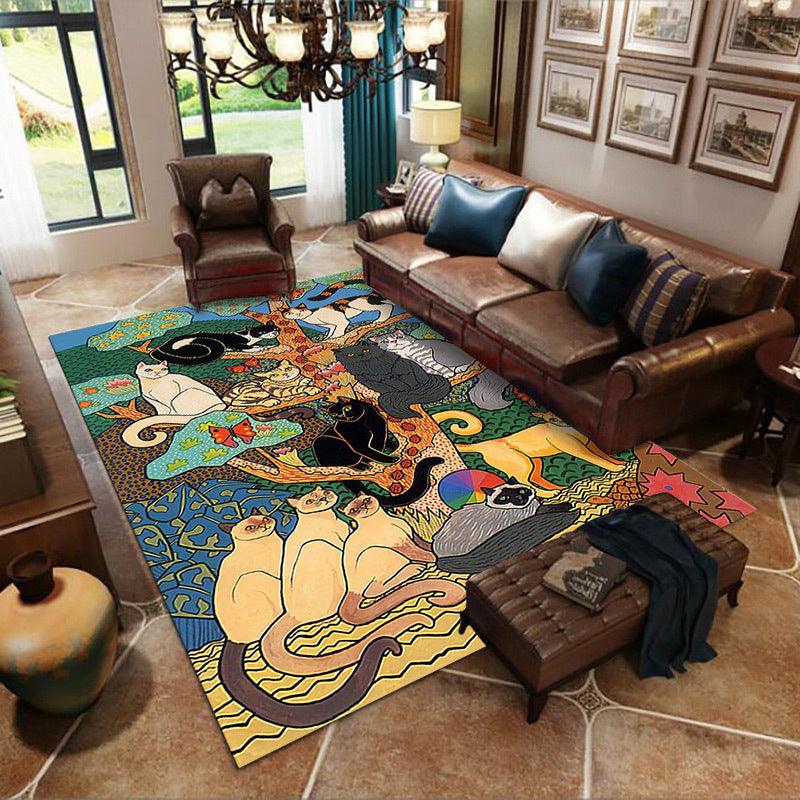 Living Room Carpet Full Bedroom Carpet Modern Minimalist Rug Floor Mat - Pacisia