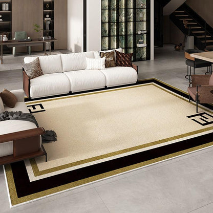 Living Room Carpet Full French Black And White Home - Pacisia