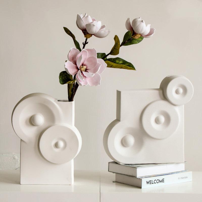 Living Room Ceramic Vase Model Room Soft Decoration - Pacisia