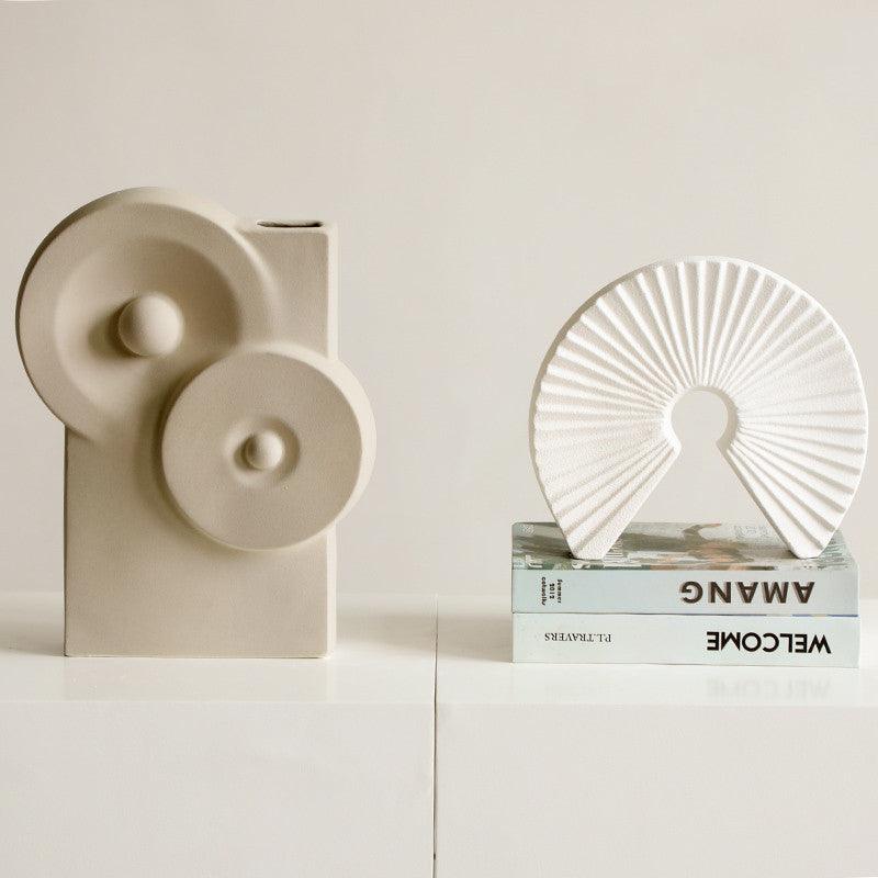 Living Room Ceramic Vase Model Room Soft Decoration - Pacisia