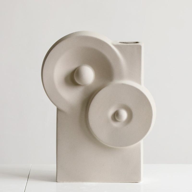 Living Room Ceramic Vase Model Room Soft Decoration - Pacisia