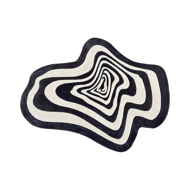 Living Room Coffee Table Shaped Irregular Carpet - Pacisia