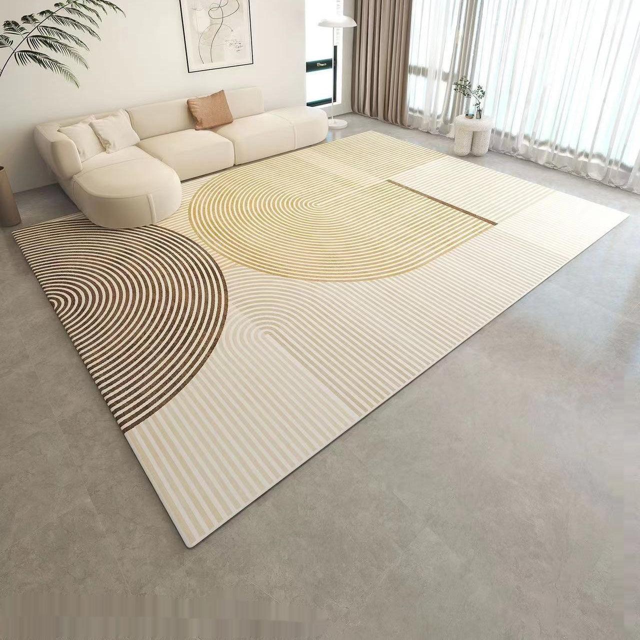 Living Room Coffee Table Simple Cream Style Carpet - Pacisia