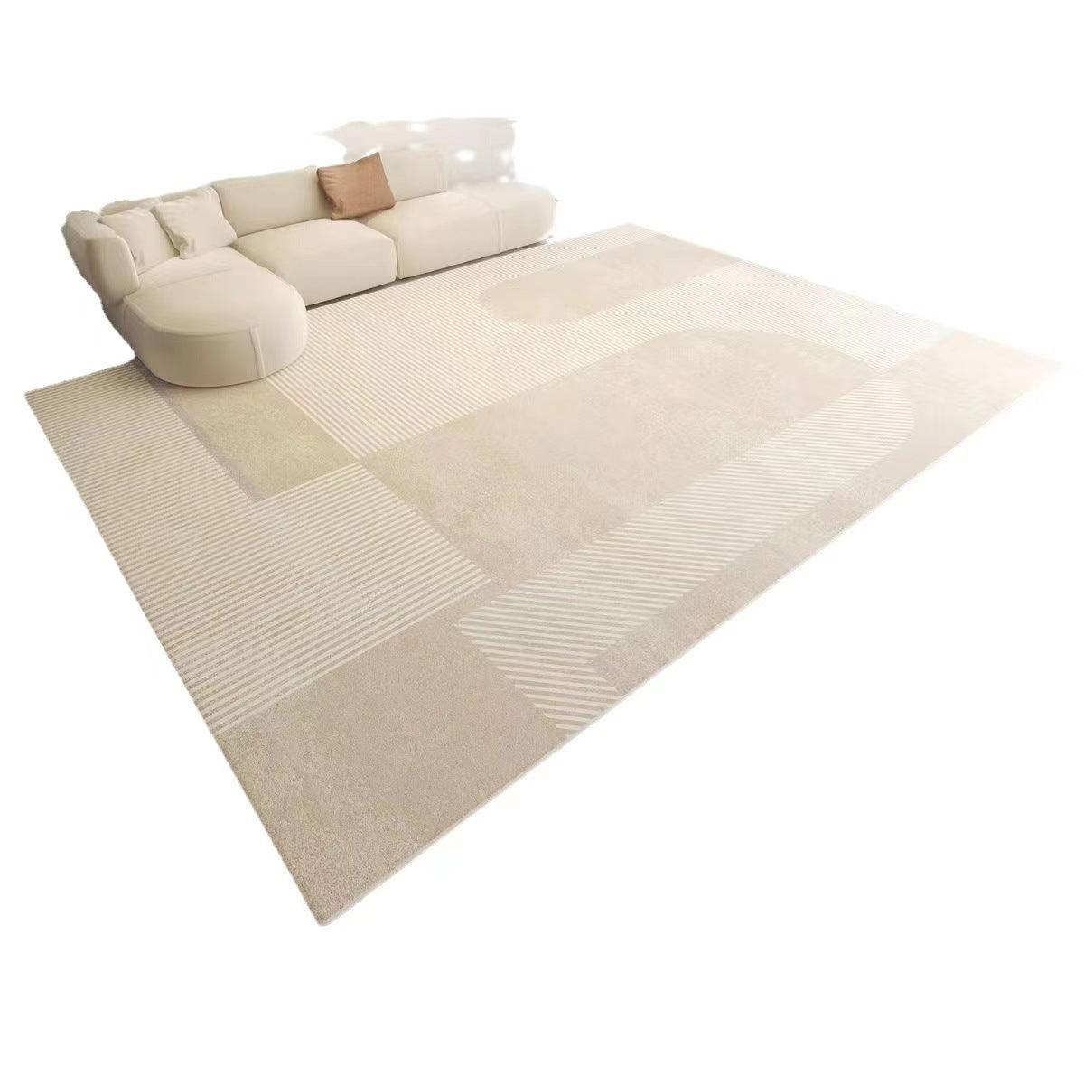 Living Room Coffee Table Simple Cream Style Carpet - Pacisia