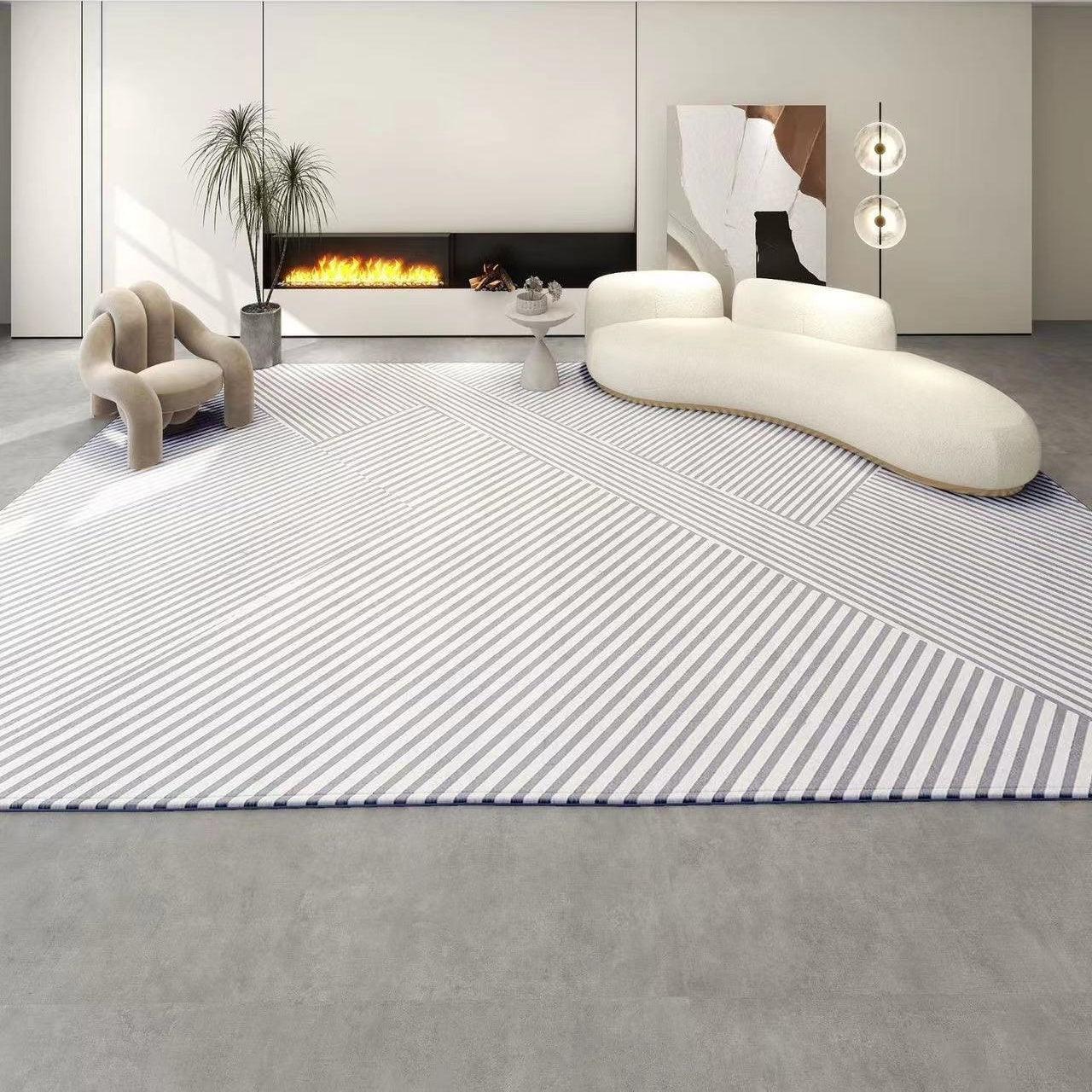 Living Room Coffee Table Simple Cream Style Carpet - Pacisia