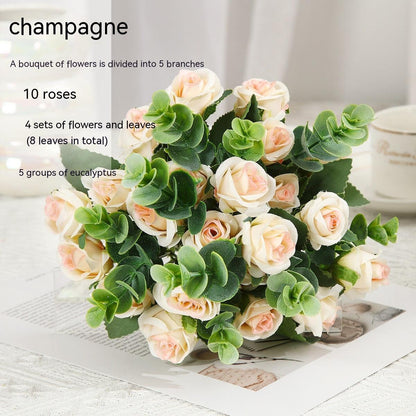 Living Room Decoration Flowers Wedding Ceremony Artificial Flower Arrangement - Pacisia